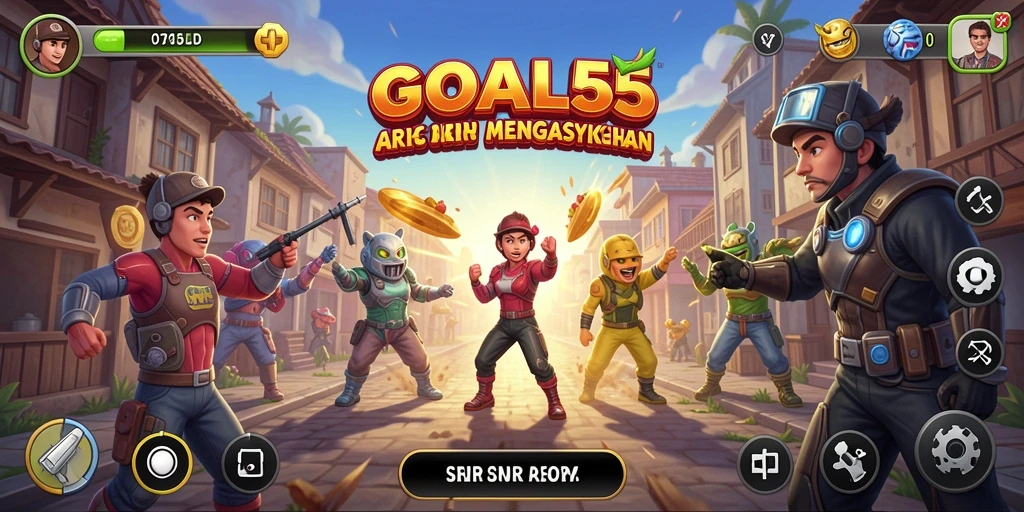 Tampilan gameplay seru dari <strong>GOAL55</strong> yang membuat ketagihan.
